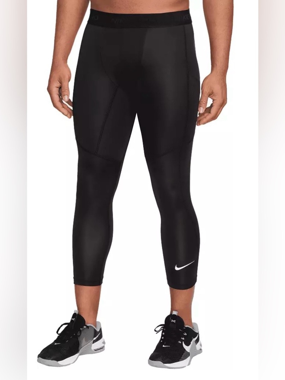 NWT Nike Men's Pro Dri-FIT 3/4-Length
Fitness Tights Size Medium